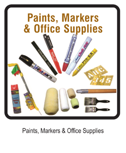 PAINTS, MARKERS & OFFICE SUPPLIES